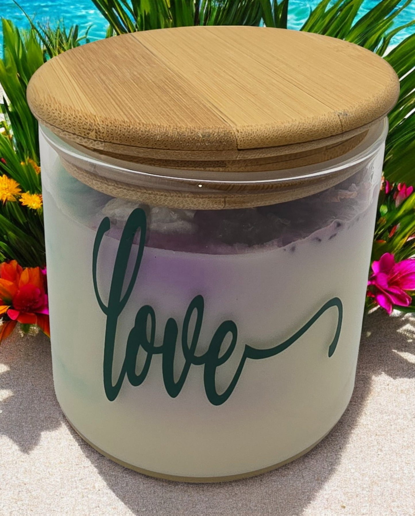 Strong Scented KAKADU PLUM Marbled Organic Coco Soy Wax Candles 185g/280g/330g