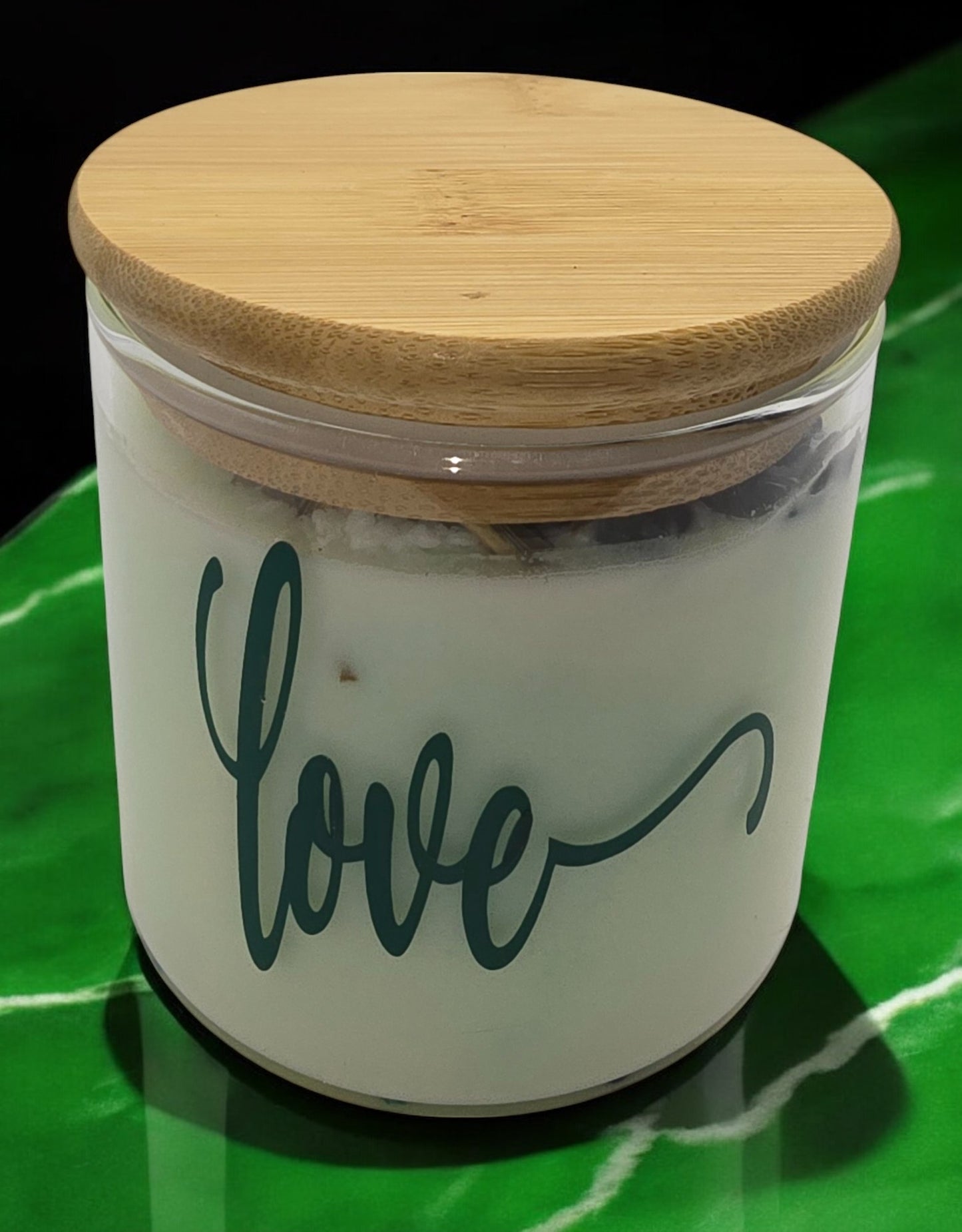 Strong Scented ZESTY SERAI LEMONGRASS Marbled Organic Coco Soy Wax Candles 185G/280g/330g