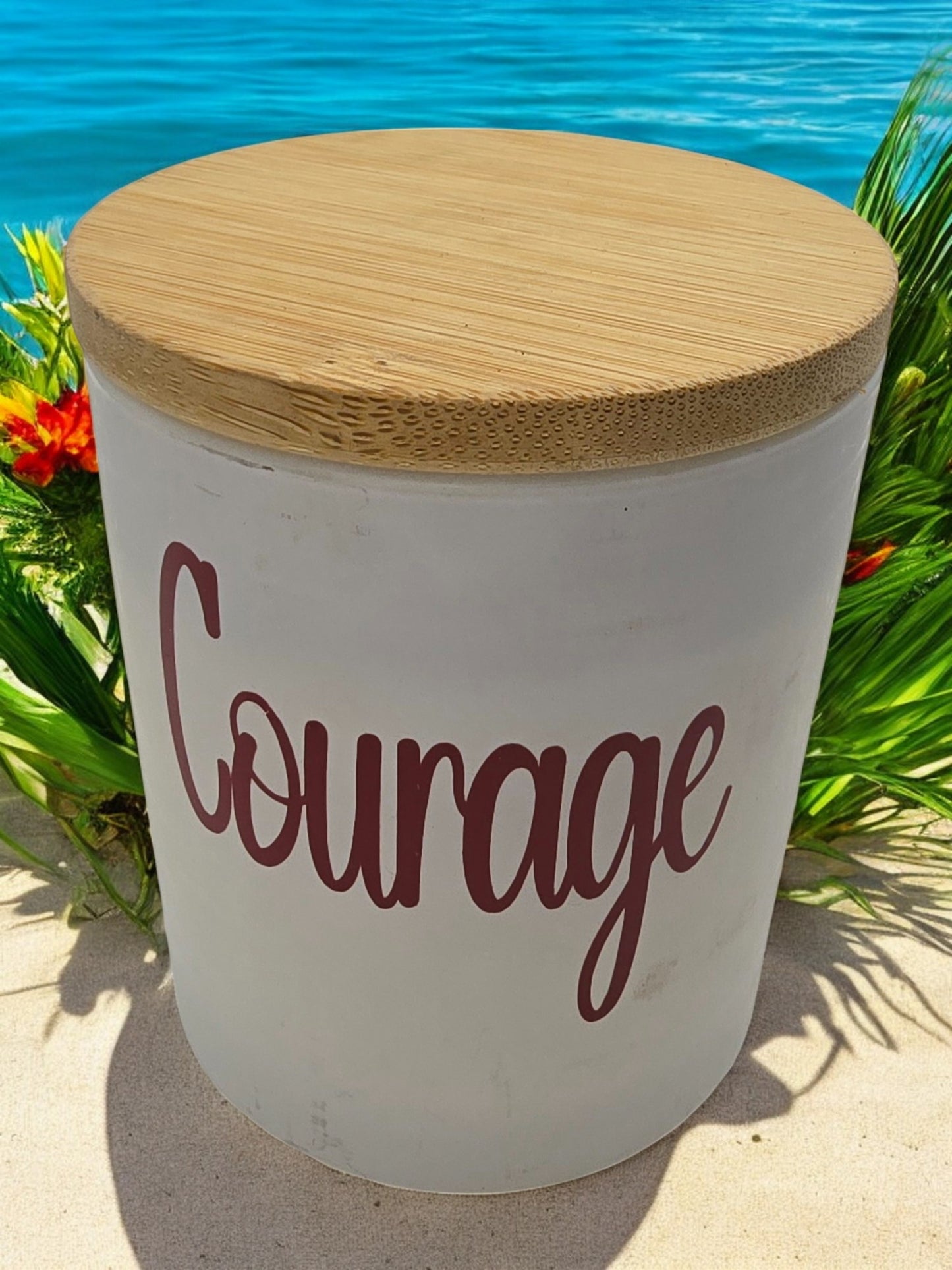 Strong Scented TROPICAL TEMPTATION Marbled Organic Coco Soy Wax Candles 185G/280g/330g