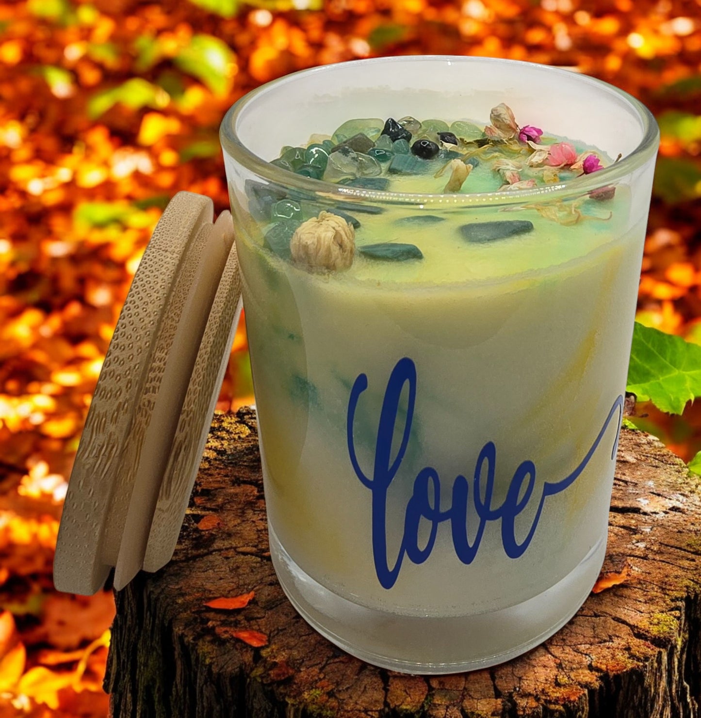 Strong Scented FRENCH PEAR Marbled Organic Coco Soy Wax Candles Hand poured - 240g/280g/330g