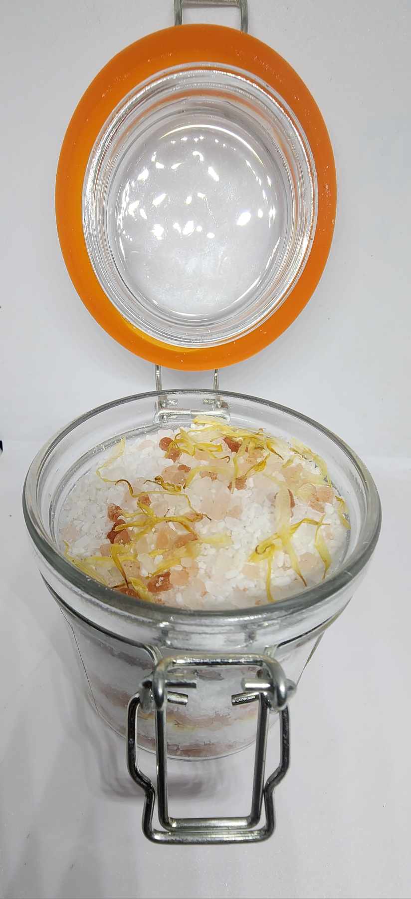 Aromatherapy HERBAL BATH SALTS Epsom Himalayan Sea Salt Magnesium Lavender Tangerine Rose Ylang Ylang Essential Oils