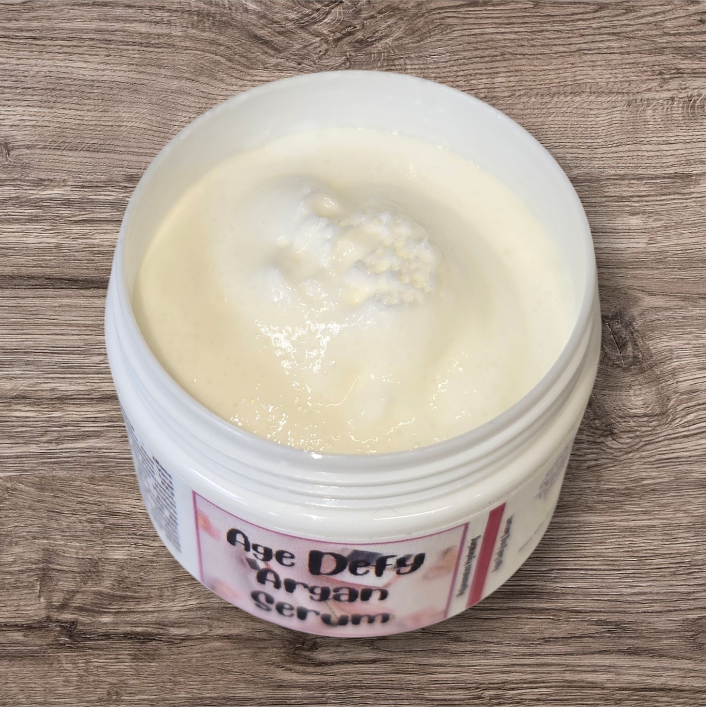 Pure 100% Natural AGE DEFY ARGAN SERUM Elixir Aloe Vera Shea Butter Argan Oil Toxin Free Skin Care 20g