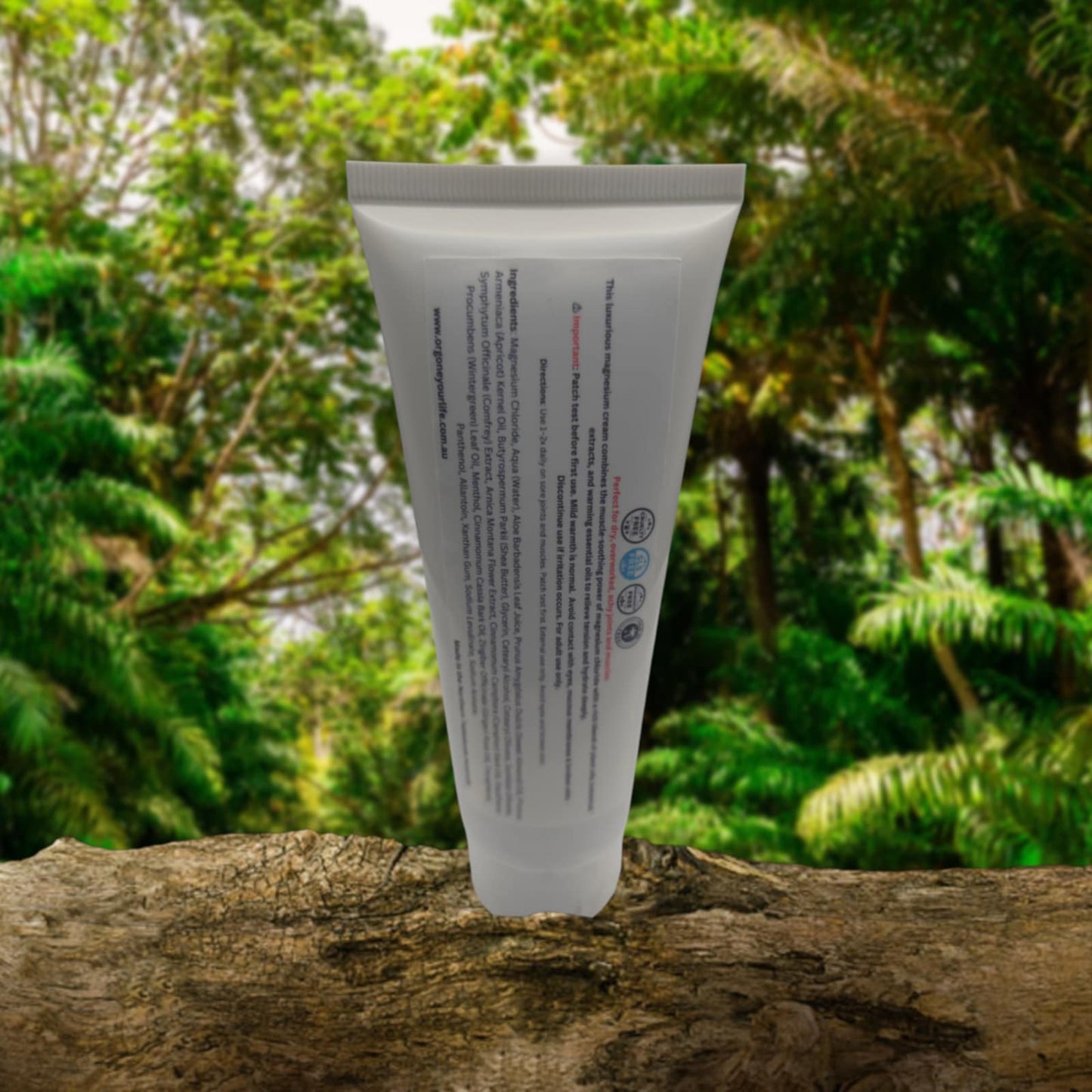 Muscle Ease & Joint Cream 30% Magnesium with Arnica & Comfrey Relief | Menthol Daily Relief Cream 90g