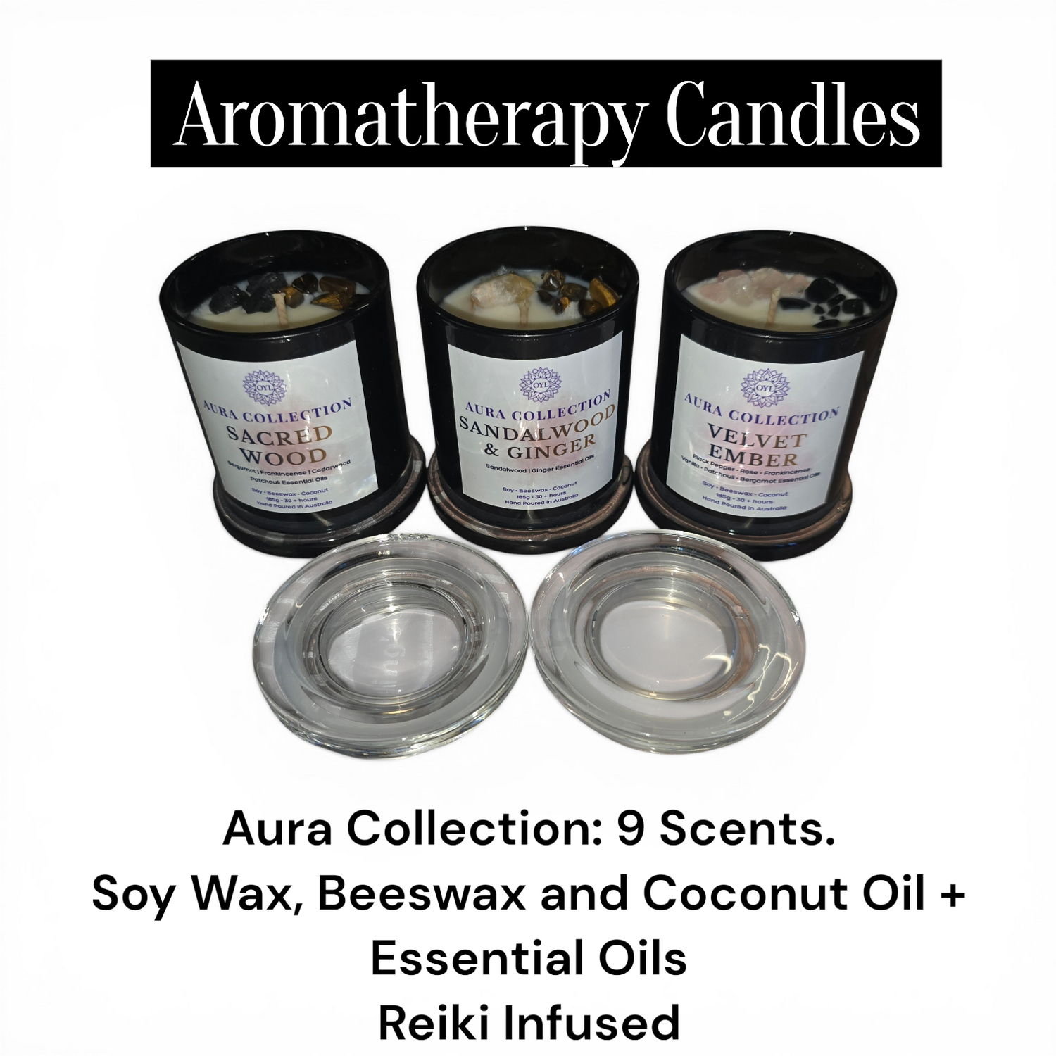 The Aura Collection (Aromatherapy / essential oil candles)