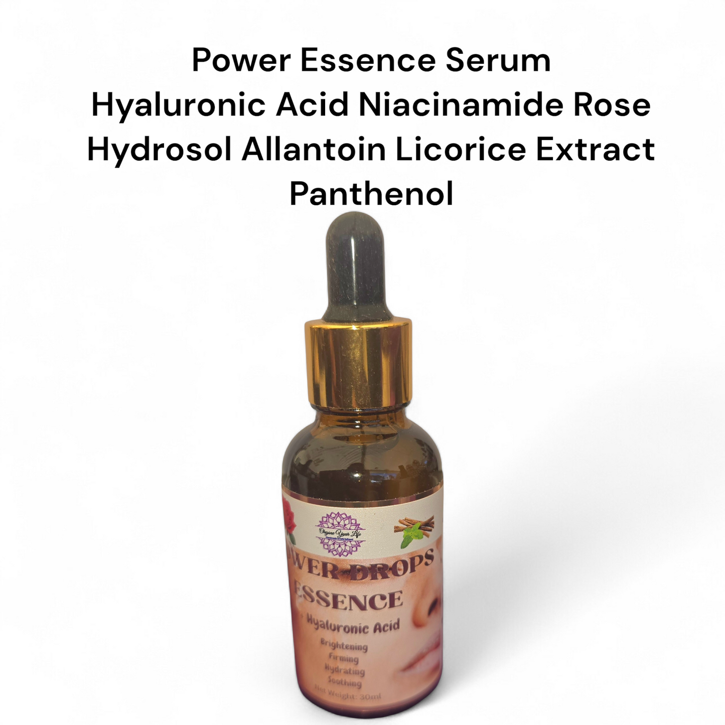 Power Drops Essence | Niacinamide & Hyaluronic Acid Serum | Brightening, Hydrating & Skin Barrier Repair | Toxin-Free Skincare Australia