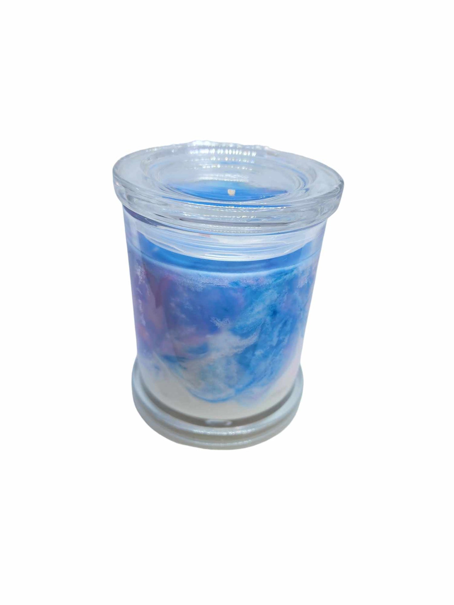 Strong Scented EXOTIC BOUQUET Marbled Organic Coco Soy Wax Candles  Hand poured - 240g/280g/330g