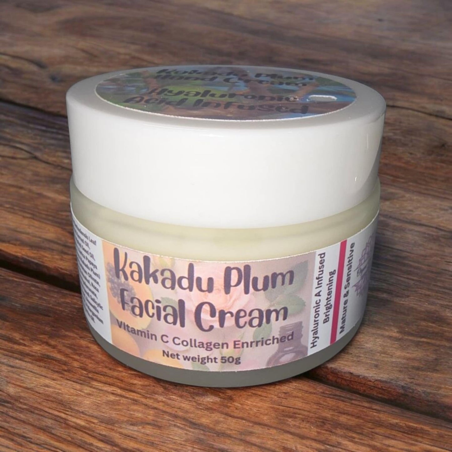 🌿 Botanical Toxin Free Face Cream – Hydrate, Brighten & Nourish | Hyaluronic Acid | Kakadu Plum | Papaya Glycerite 50g
