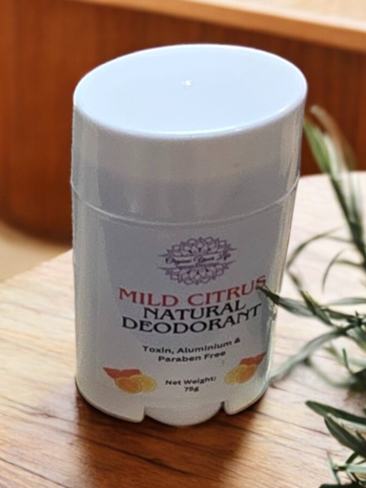 Aromatherapy Natural Anti-Odourant (Deodorant) For Men & Women Palm Free Paraben Free - 3 Fragrances Fresh Citrus Lavender 15g and 75g